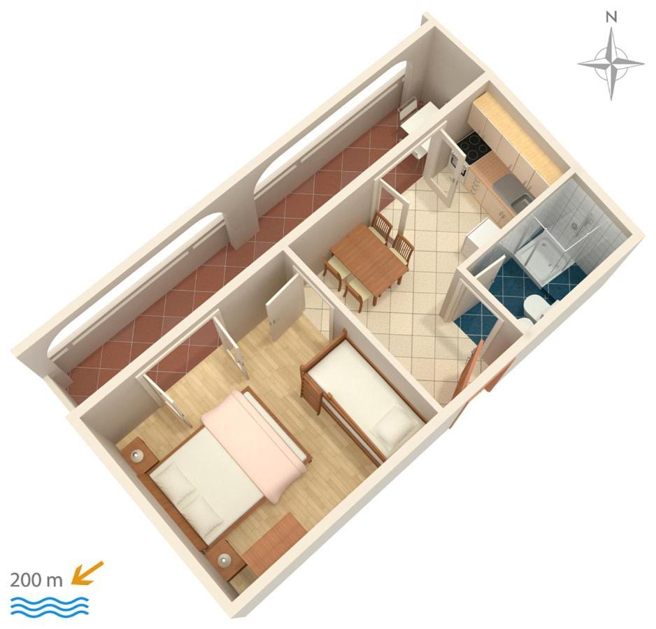 Apartments And Rooms With Parking Space Metajna, Pag - 4120 Екстер'єр фото